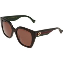 Óculos de sol Gucci GG1300S Castanho Tamanho: 55X19 Castanho