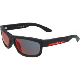 Óculos de sol Prada 0PS 05ZS Preto Tamanho: 59X17 Preto