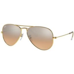 Rayban Óculos de sol Ray Ban AVIATOR LARGE METAL 0RB3025 Dourados Tamanho: 62X14 Dourados