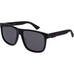 Óculos de sol Gucci GG0010S Preto Tamanho: 58X16 Preto