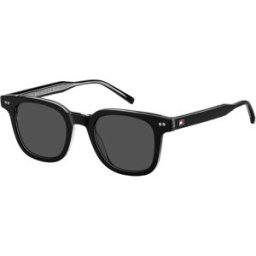 Óculos de sol Tommy Hilfiger TH 2126/S Preto Tamanho: 48X22 Preto