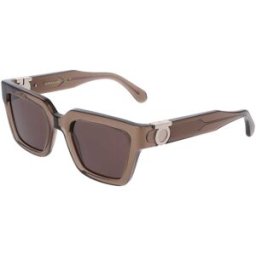 Óculos de sol SALVATORE FERRAGAMO SF2066S Transparente Tamanho: 52X21 Transparente