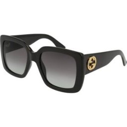 Óculos de sol Gucci GG0141SN Preto Tamanho: 53X20 Preto