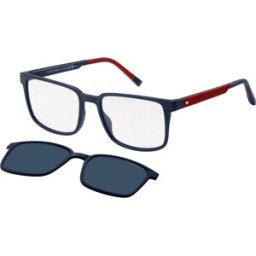 Óculos de sol Tommy Hilfiger TH 2145/CS Azul Tamanho: 55X18 Azul
