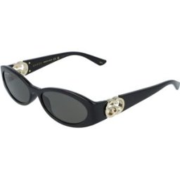 Óculos de sol Gucci GG1660S Preto Tamanho: 54X16 Preto