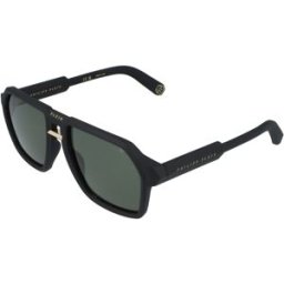 Óculos de sol PHILIPP_PLEIN PLEIN CONTEMPORARY SPP203M Preto Tamanho: 58X19 Preto