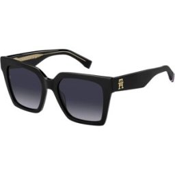 Óculos de sol Tommy Hilfiger TH 2100/S Preto Tamanho: 53X19 Preto