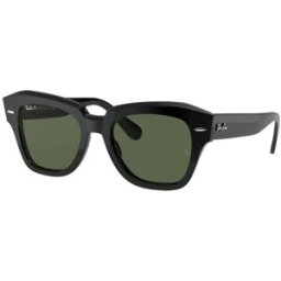Rayban Óculos de sol Ray Ban STATE STREET 0RB2186 Preto Tamanho: 49X20 Preto