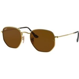 Rayban Óculos de sol Ray Ban HEXAGONAL 0RB3548N Dourados Tamanho: 54X21 Dourados
