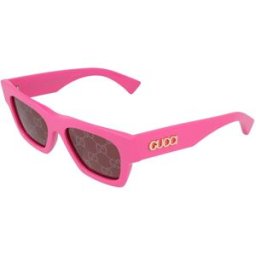 Óculos de sol Gucci ONE SHOT GG1835S Rosa/Vermelho-Púrpura Tamanho: 52X18 Rosa/Vermelho-Púrpura