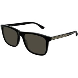 Óculos de sol Gucci GG0381SN Preto Tamanho: 57X18 Preto