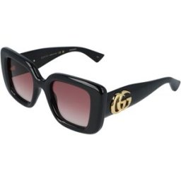 Óculos de sol Gucci GG1975S Preto Tamanho: 50X22 Preto