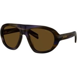Óculos de sol Prada 0PR C05S Azul Tamanho: 57X18 Azul
