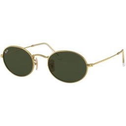 Rayban Óculos de sol Ray Ban OVAL 0RB3547 Dourados Tamanho: 54X21 Dourados