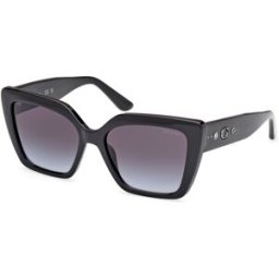 Óculos de sol Guess GU00162 Preto Tamanho: 55X17 Preto