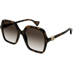 Óculos de sol Gucci GG1072S Castanho Tamanho: 56X19 Castanho