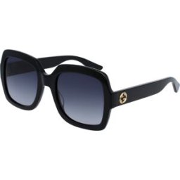 Óculos de sol Gucci GG0036SN Preto Tamanho: 54X22 Preto