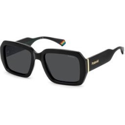 Óculos de sol Polaroid PLD 6223/S/X Preto Tamanho: 54X19 Preto