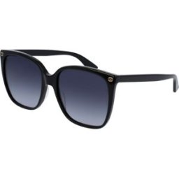 Óculos de sol Gucci GG0022S Preto Tamanho: 57X18 Preto