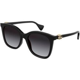 Óculos de sol Gucci GG1071S Preto Tamanho: 55X19 Preto