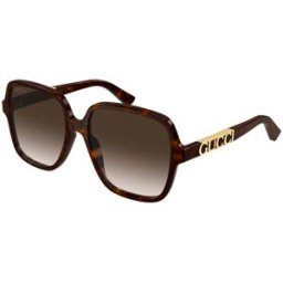 Óculos de sol Gucci GG1189S Castanho Tamanho: 58X17 Castanho