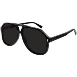 Óculos de sol Gucci GG1042S Preto Tamanho: 60X13 Preto