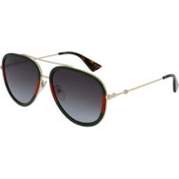 Óculos de sol Gucci GG0062S Dourados Tamanho: 57X17 Dourados