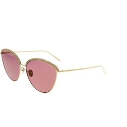 Óculos de sol Nina Ricci SNR119 Dourados Tamanho: 62X16 Dourados