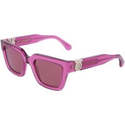 Óculos de sol SALVATORE FERRAGAMO SF2066S Transparente Tamanho: 52X21 Transparente
