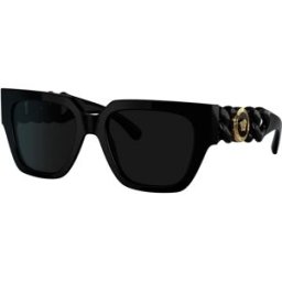 Óculos de sol Versace 0VE4409 Preto Tamanho: 53X19 Preto
