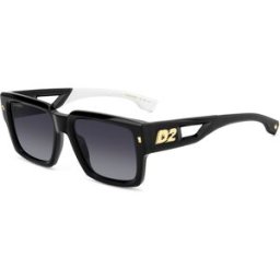 Óculos de sol Dsquared2 D2 0143/S Preto Tamanho: 53X19 Preto