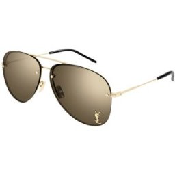 Óculos de sol Yves Saint Laurent CLASSIC 11 M Dourados Tamanho: 59X13 Dourados