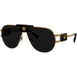 Óculos de sol Versace 0VE2252 Dourados Tamanho: 63X12 Dourados
