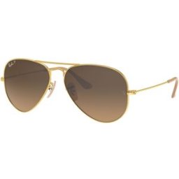 Rayban Óculos de sol Ray Ban AVIATOR LARGE METAL 0RB3025 Dourados Tamanho: 58X14 Dourados