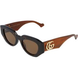 Óculos de sol Gucci GG1421S Castanho Tamanho: 51X20 Castanho