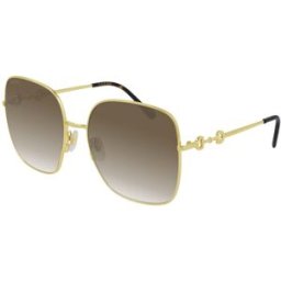 Óculos de sol Gucci GG0879S Dourados Tamanho: 61X18 Dourados