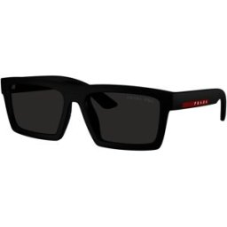 Óculos de sol Prada 0PS A07S Preto Tamanho: 58X18 Preto