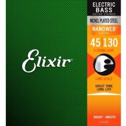 Elixir 14202 Nanoweb 5-String Light