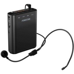 Fonestar ALTA-VOZ-30 Amplificador Portátil USB/MicroSD/MP3 Preto