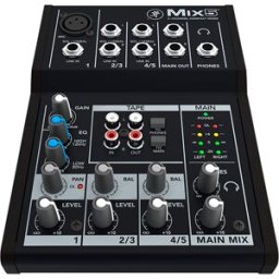 Mackie MIX5 Mesa de Mistura Analógica Compacta 5 Canais