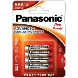 Panasonic PROPOWER - Pilhas alcalinas 1.5V LR03 / AAA - [4 unid.]