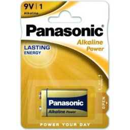 Panasonic ALKALINE POWER - Pilha alcalina 9V 6LR61 - [1 unid.]