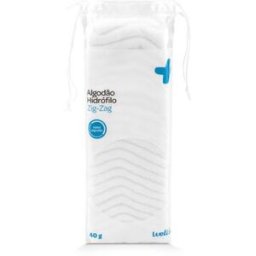 Wells Algodão Hidrófilo Zig Zag 40 gr