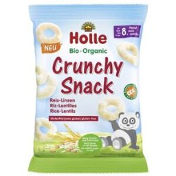Holle Tostas Bio Arroz Lentilhas +8m 25 gr