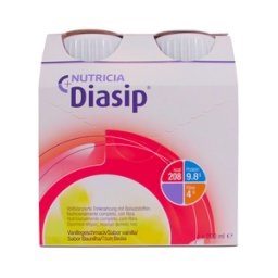 Diasip Sabor Baunilha 4 x 200 ml