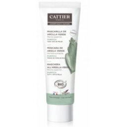 Cattier Máscara Rosto Argila Verde Pele Oleosa 100 ml