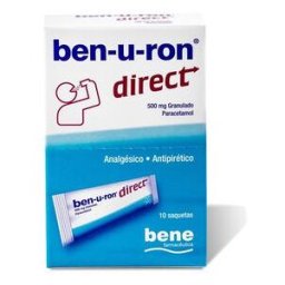 Ben-U-Ron Direct Saquetas 500mg Dor e Febre 10 saquetas