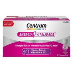 Centrum Suplemento Alimentar Energia & Vitalidade 50+ 15 frascos