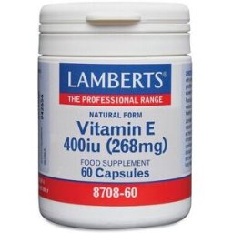 Lamberts Vitamina E 400 UI 60 comprimidos