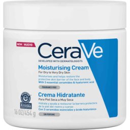Cerave Creme Hidratante Rosto e Corpo Pele Seca 454 ml